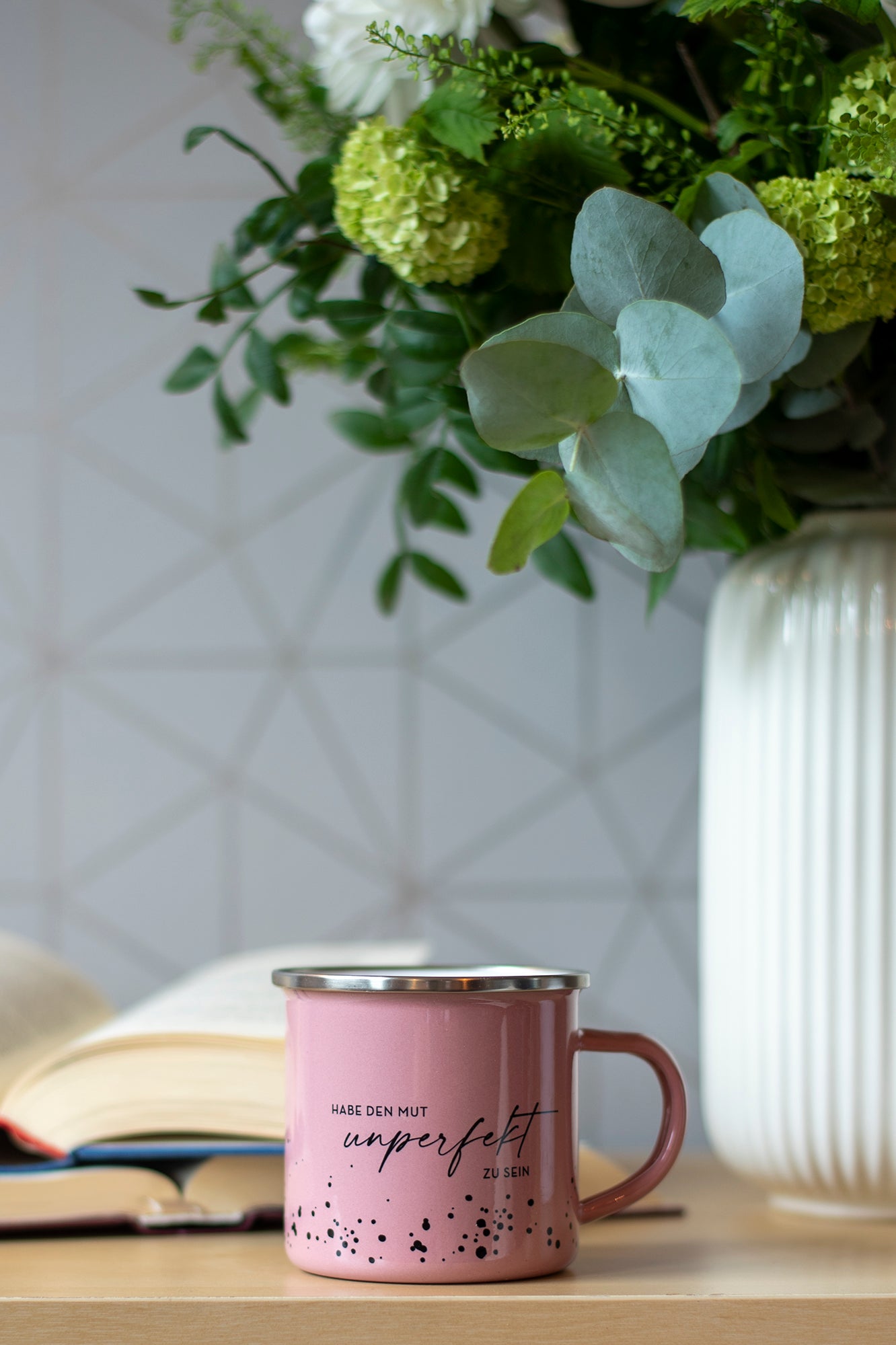 Tasse unperfekt rosa