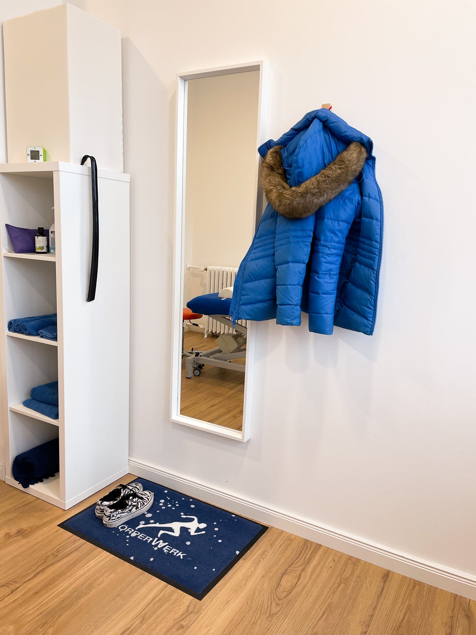 Logofußmatten Physio Wuppertal