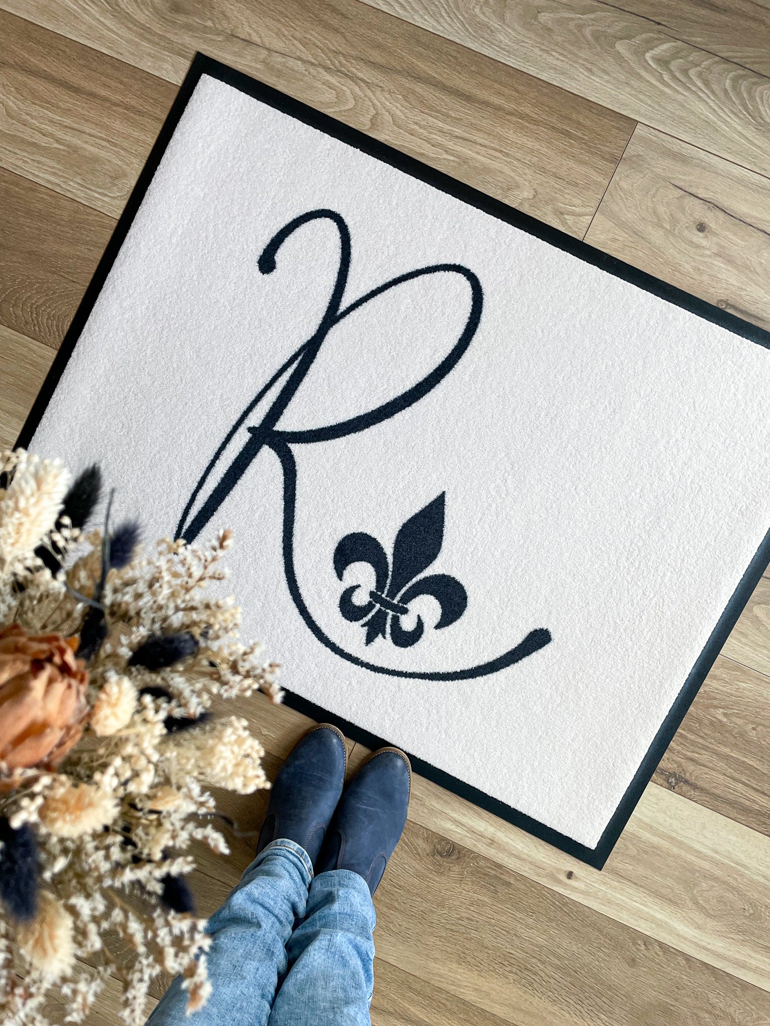 Fußmatte Französische Lilie