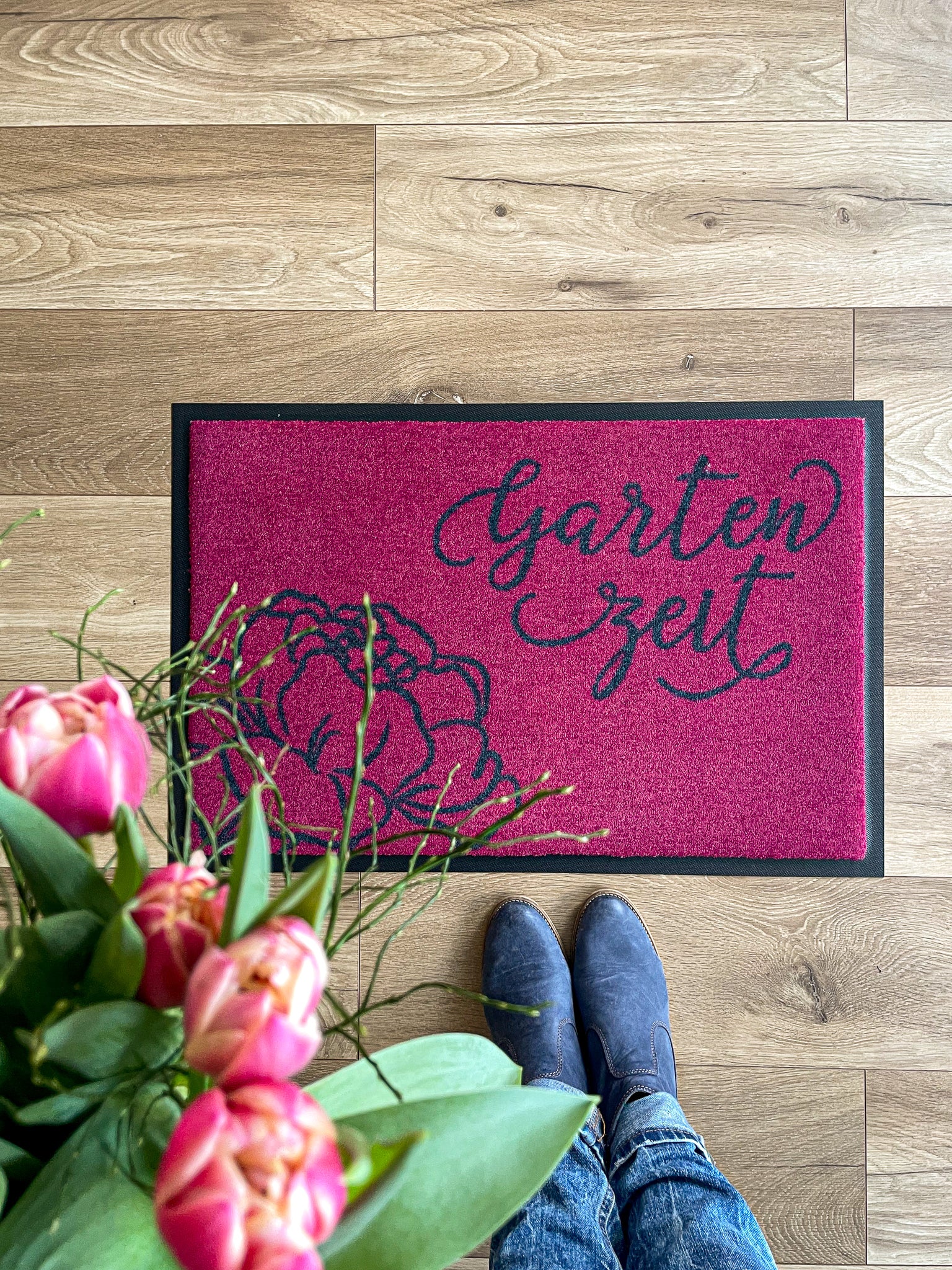 Fußmatte Gartenglück