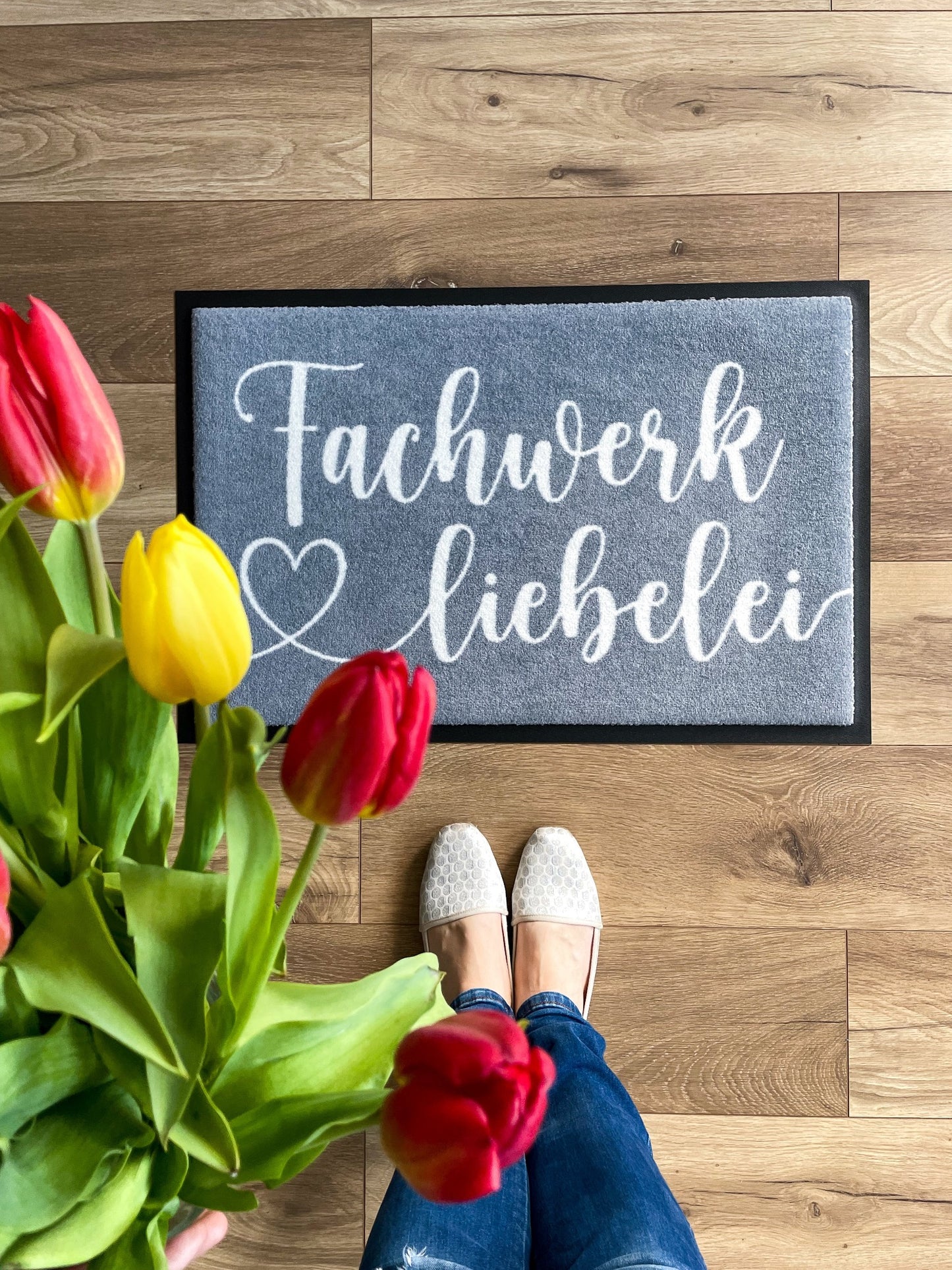 Fußmatte Fachwerkliebelei