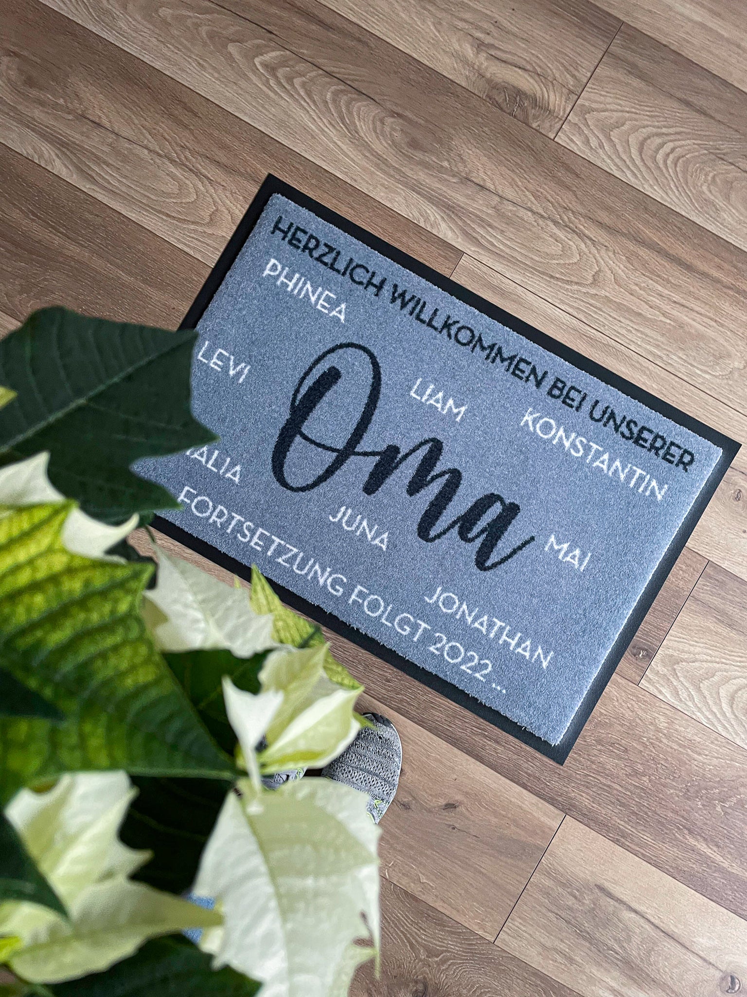 Personalisierte Fußmatte Oma & Opa