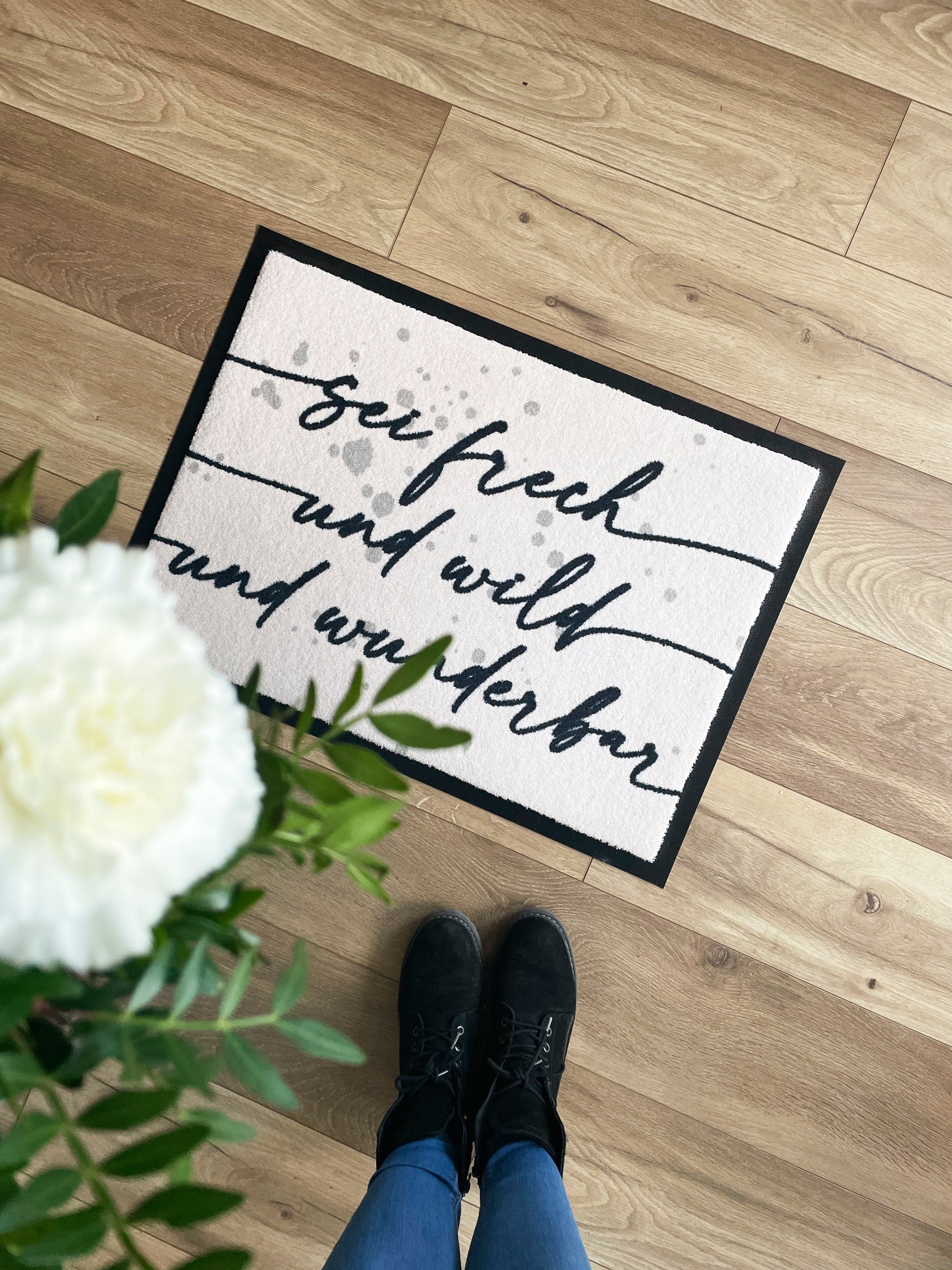 Fußmatte sei frech und wild und wunderbar - KS Designliebe